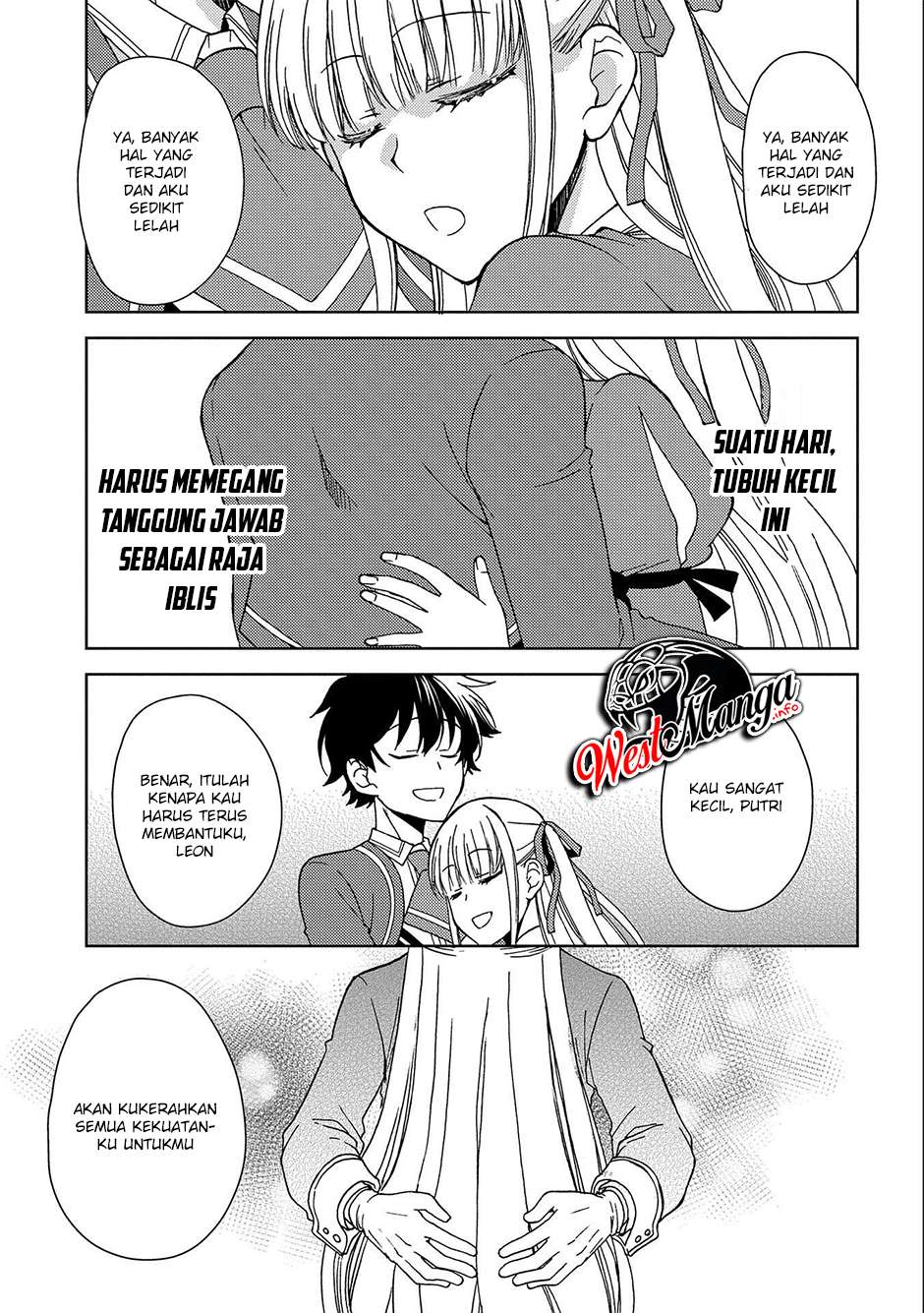 Ningen Dakedo Maougun Shitennou Ni Sodaterareta Ore Wa, Maou No Musume Ni Aisare Shihai Zokusei No K Chapter 05 Gambar 23